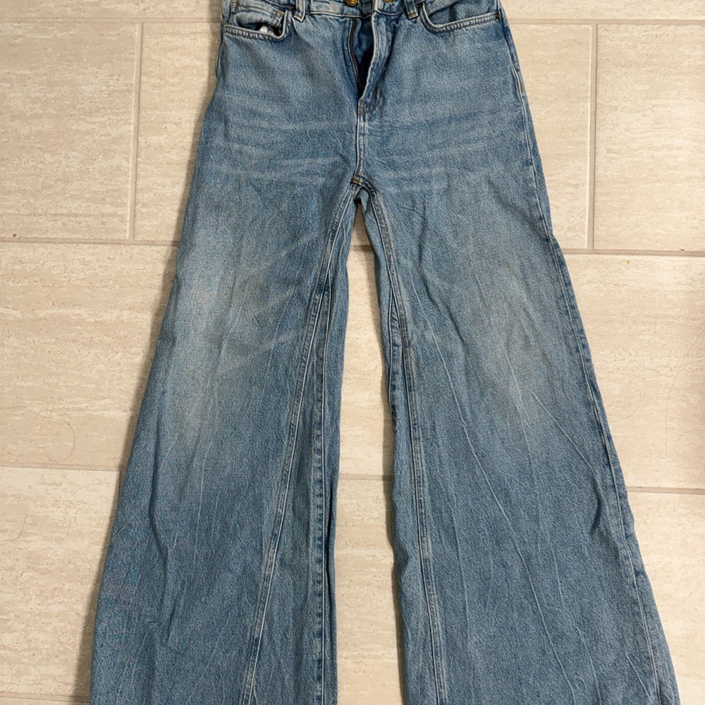Scotch & Soda Light Blue Flare Jeans